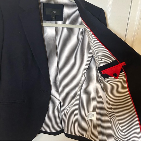 J.Crew Womens Schoolboy navy blazer - Picture 4 of 12